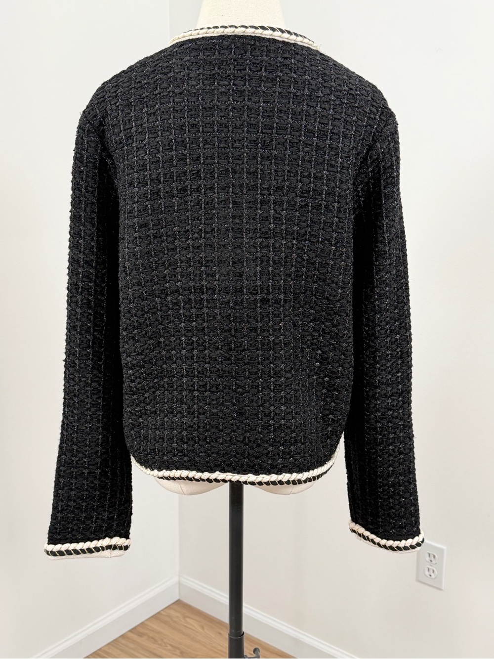 Elie Tahari Koka Wool-Blend Cardigan Size XL - Picture 11 of 16